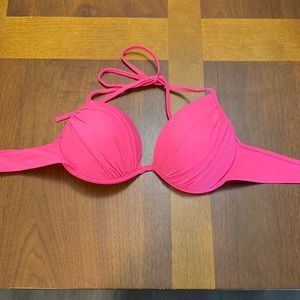Shade shore hot pink bikini top